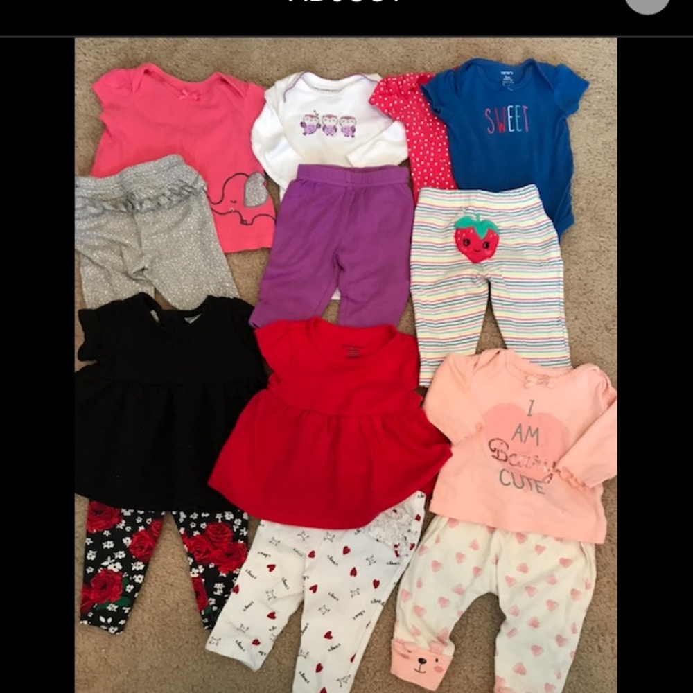 Baby Girl Clothes Lot 3-6 months